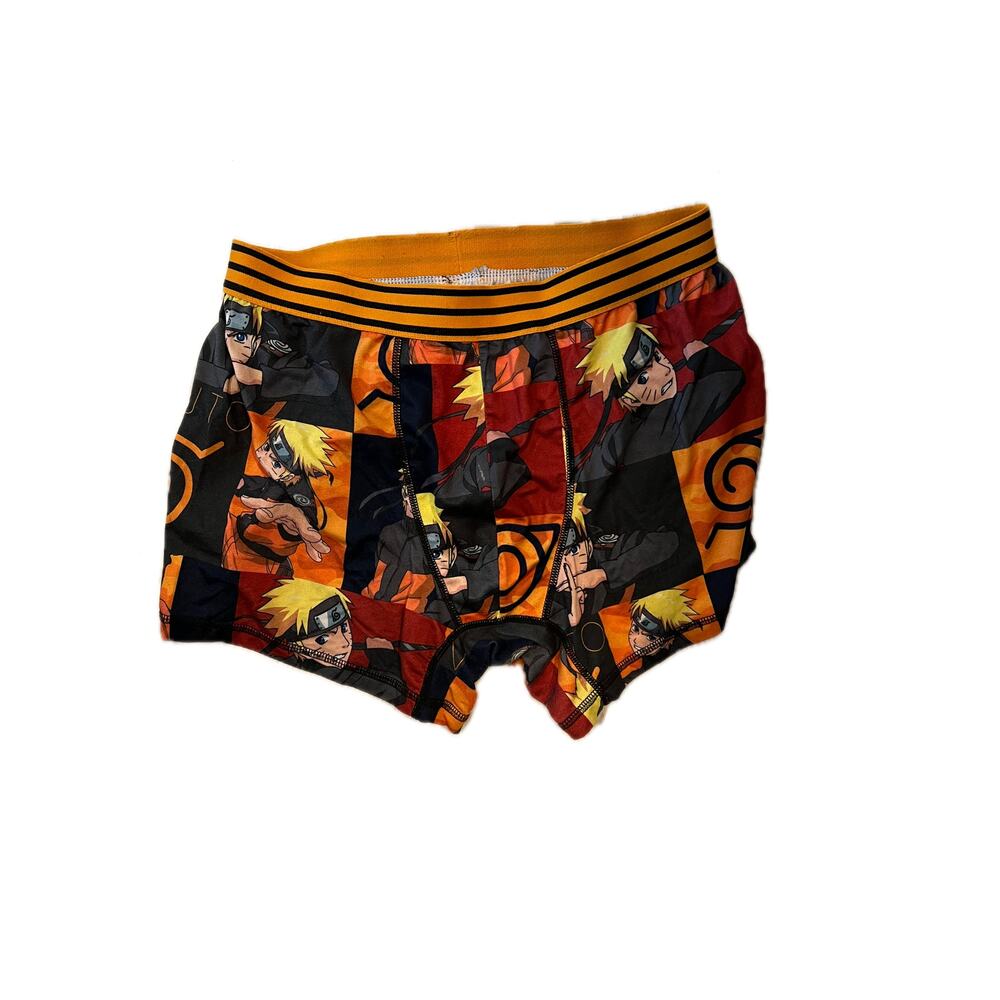 Naruto Uzumaki Boxer Brief Compression Shorts Mens L